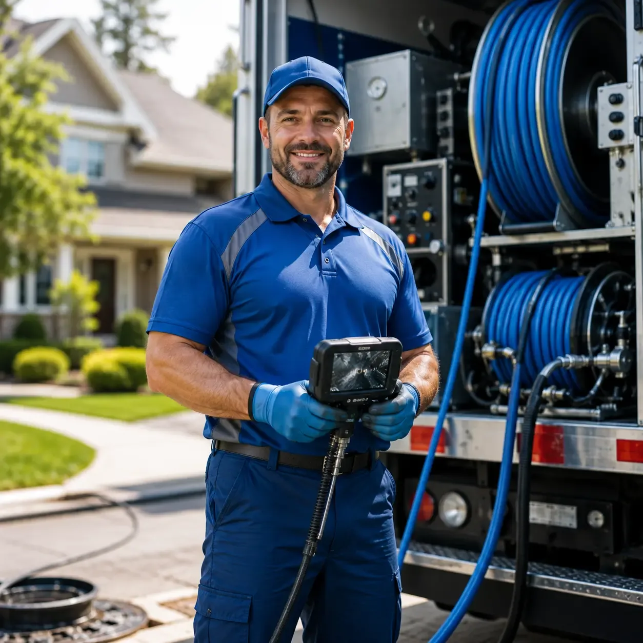 Local outdoor drain cleaning specialists in Miamiville, OH